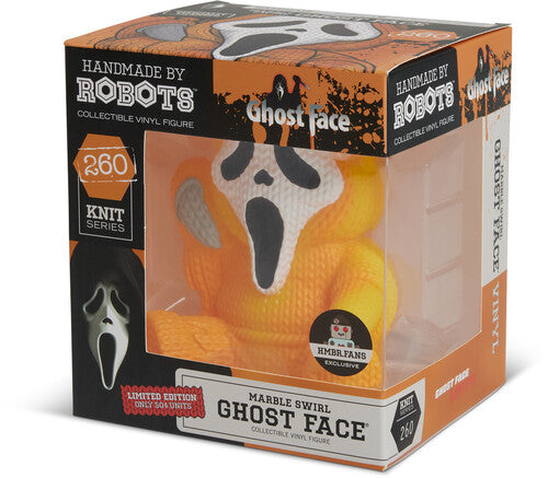 Ghost Face #260 (Limited Edition Pumpkin Orange Marble Swirl) (HMBR Fans Exclusive)