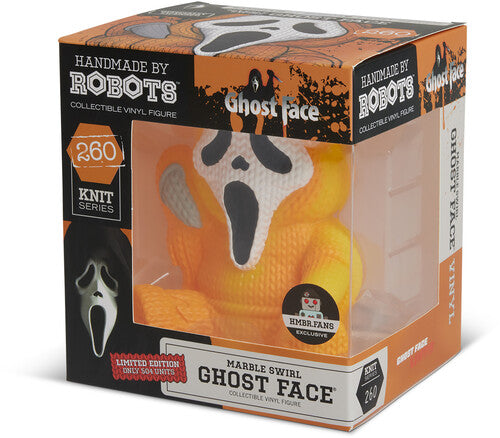 Ghost Face #260 (Limited Edition Pumpkin Orange Marble Swirl) (HMBR Fans Exclusive)