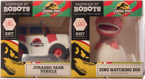 Jurassic Park - Dino Hatching Egg & Park Vehicle 2-Pack